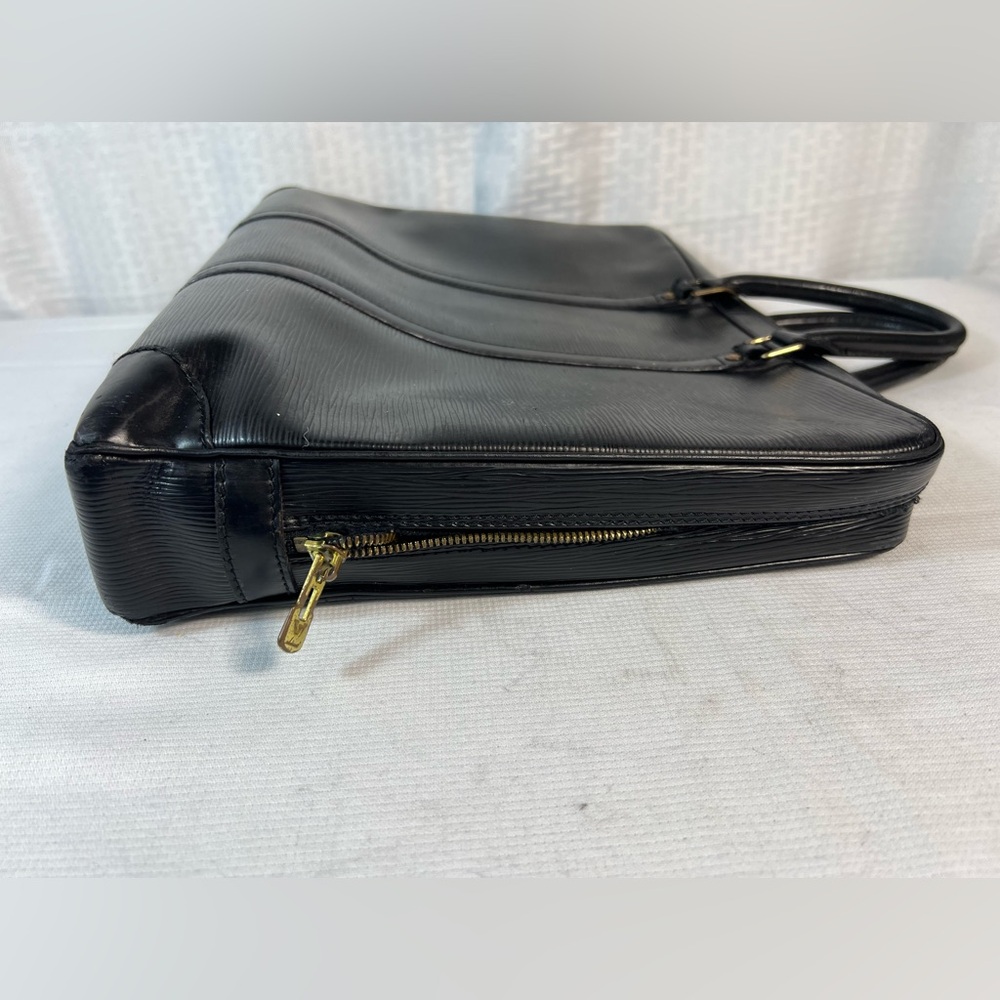 Louis Vuitton Vintage Epi Leather Black Briefcase – Authentic project piece - Picture 7 of 15